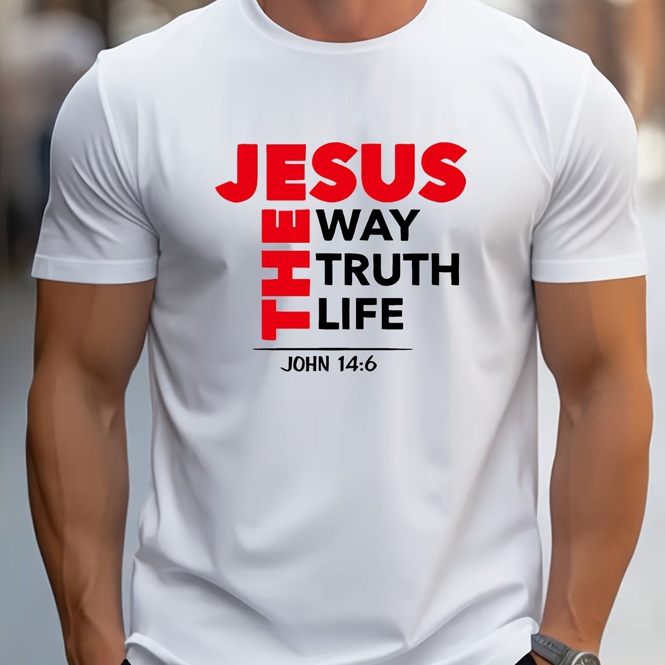 Jesus Print, Men's T-shirt