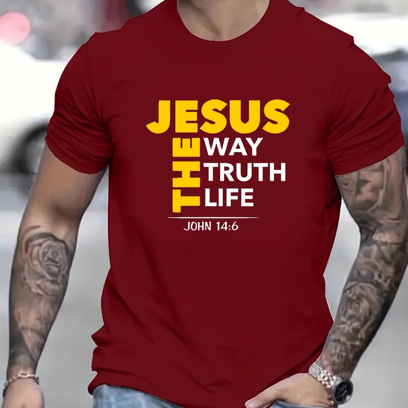 Jesus Print, Men's T-shirt