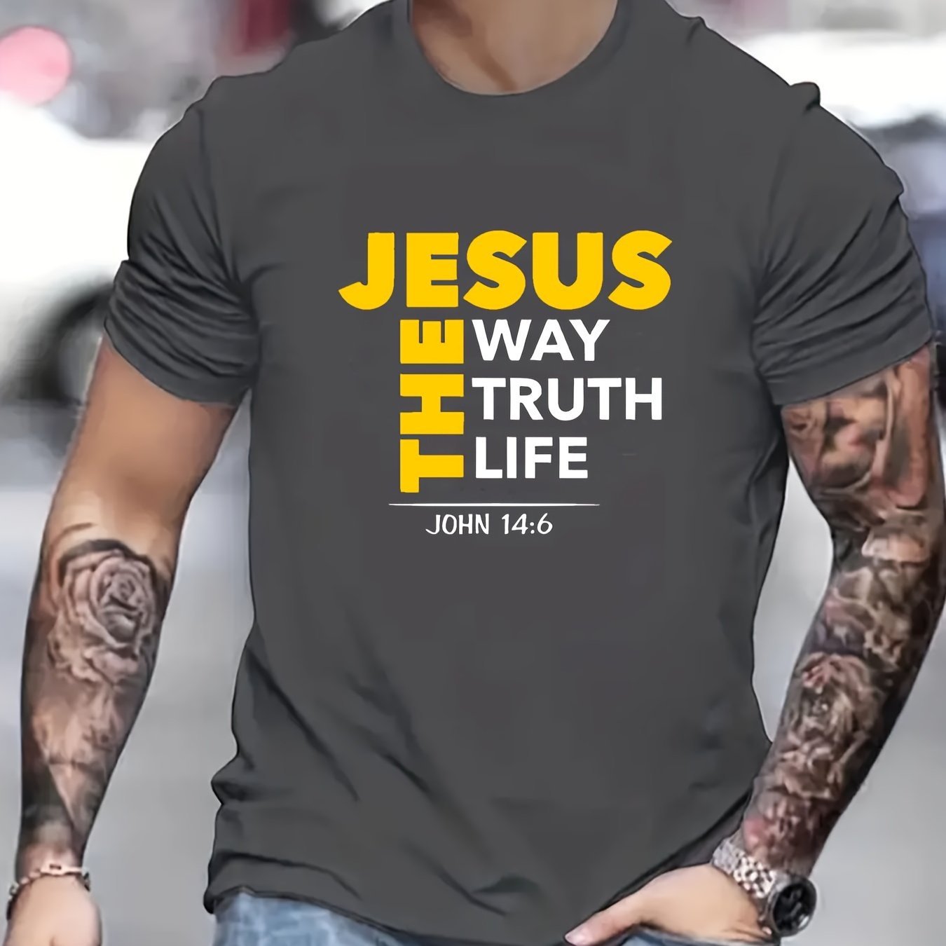 Jesus Print, Men's T-shirt