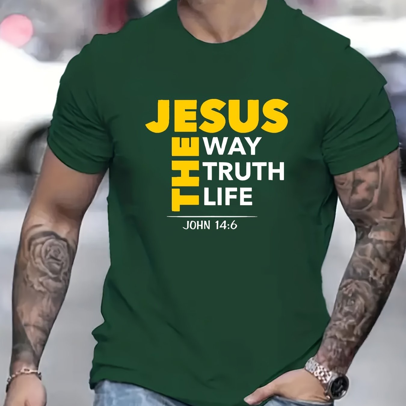 Jesus Print, Men's T-shirt