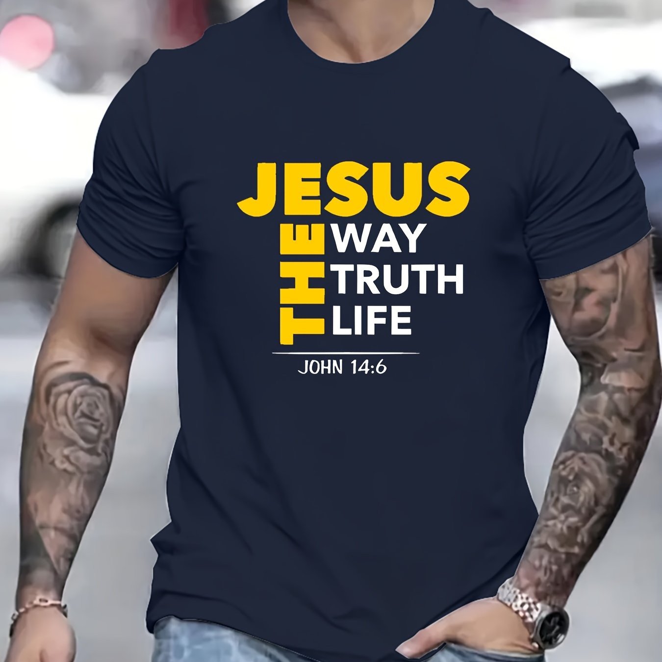 Jesus Print, Men's T-shirt