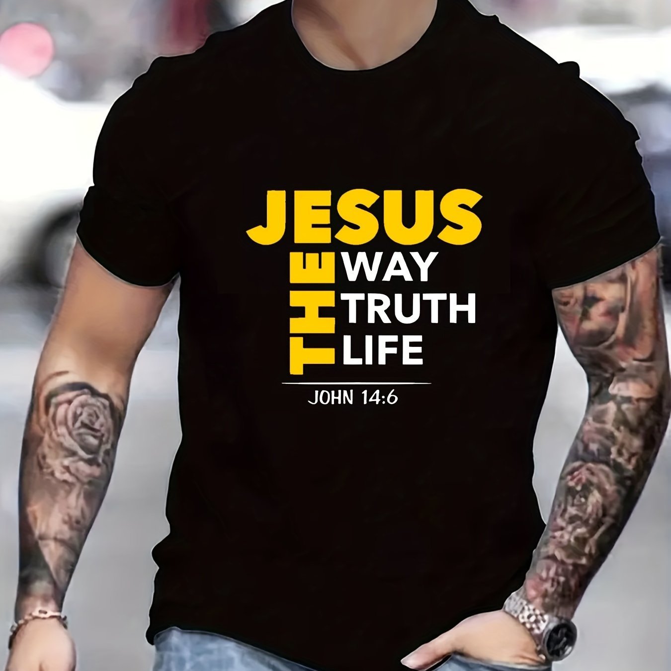 Jesus Print, Men's T-shirt