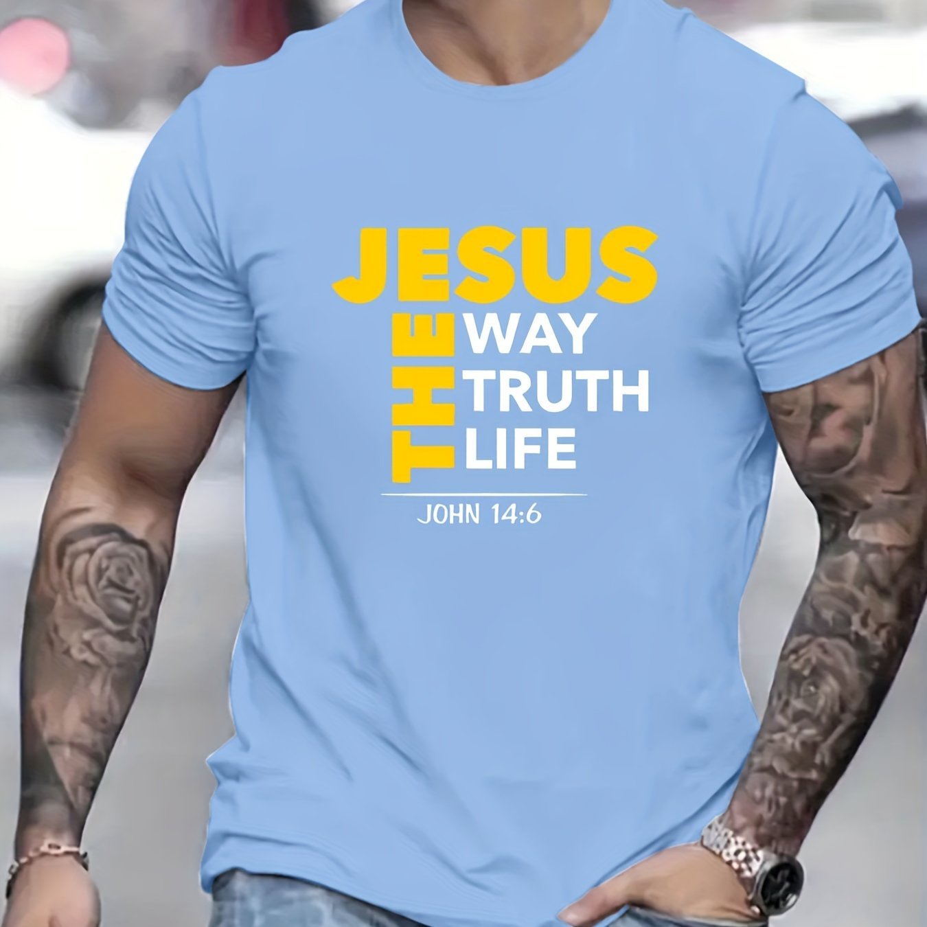 Jesus Print, Men's T-shirt